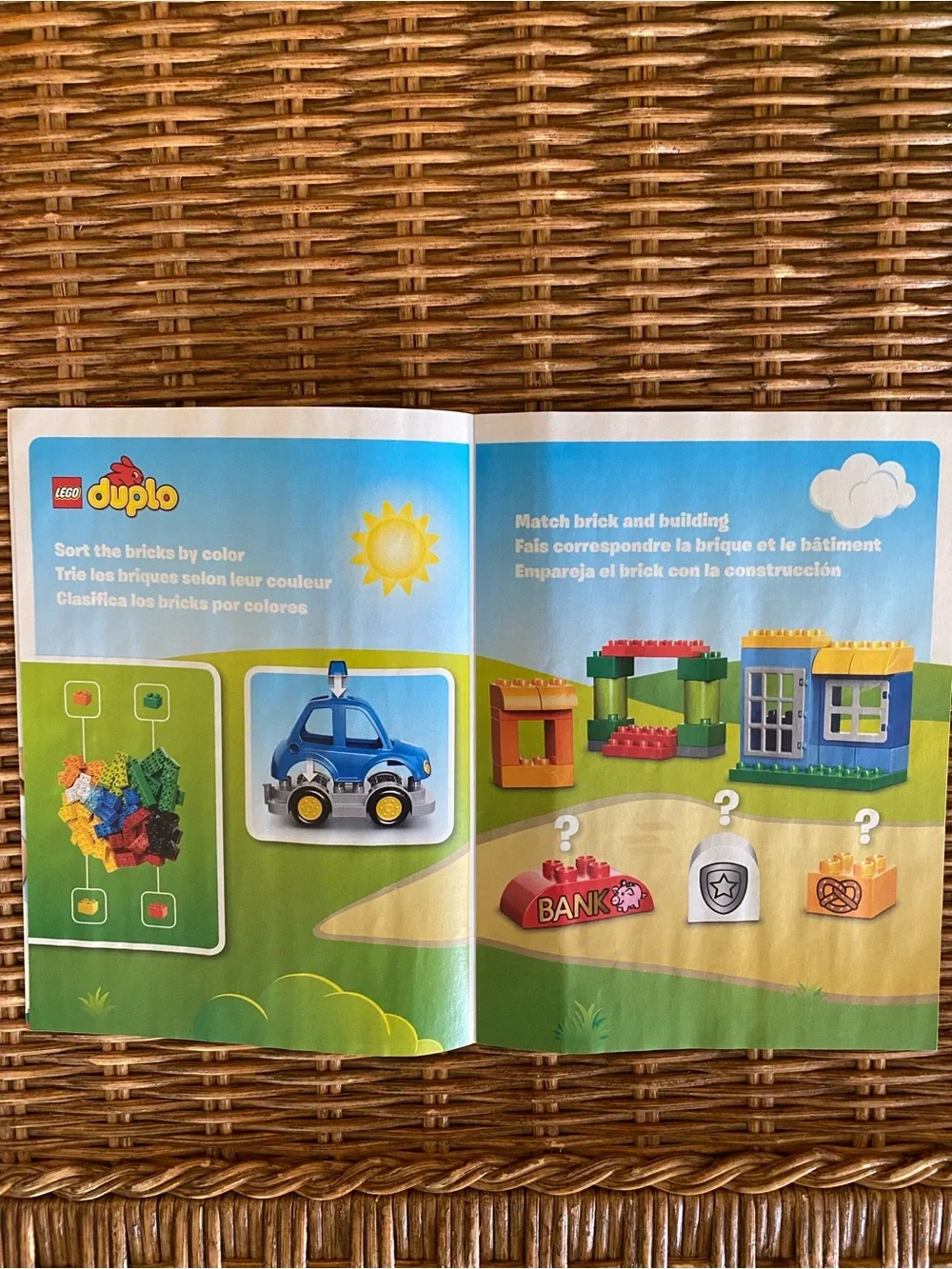 LEGO Duplo 10532 My First Police Set Incomplete w/ Instruction Manual